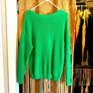Super cute green sweater